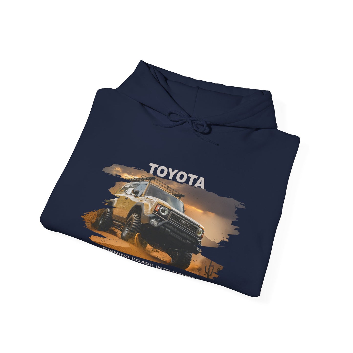 Toyota Overland Hoodie | Off road adventure jumper | 4x4 clothing | Landcruiser Prado |Unisex Heavy Blend™ Hooded Sweatshirt