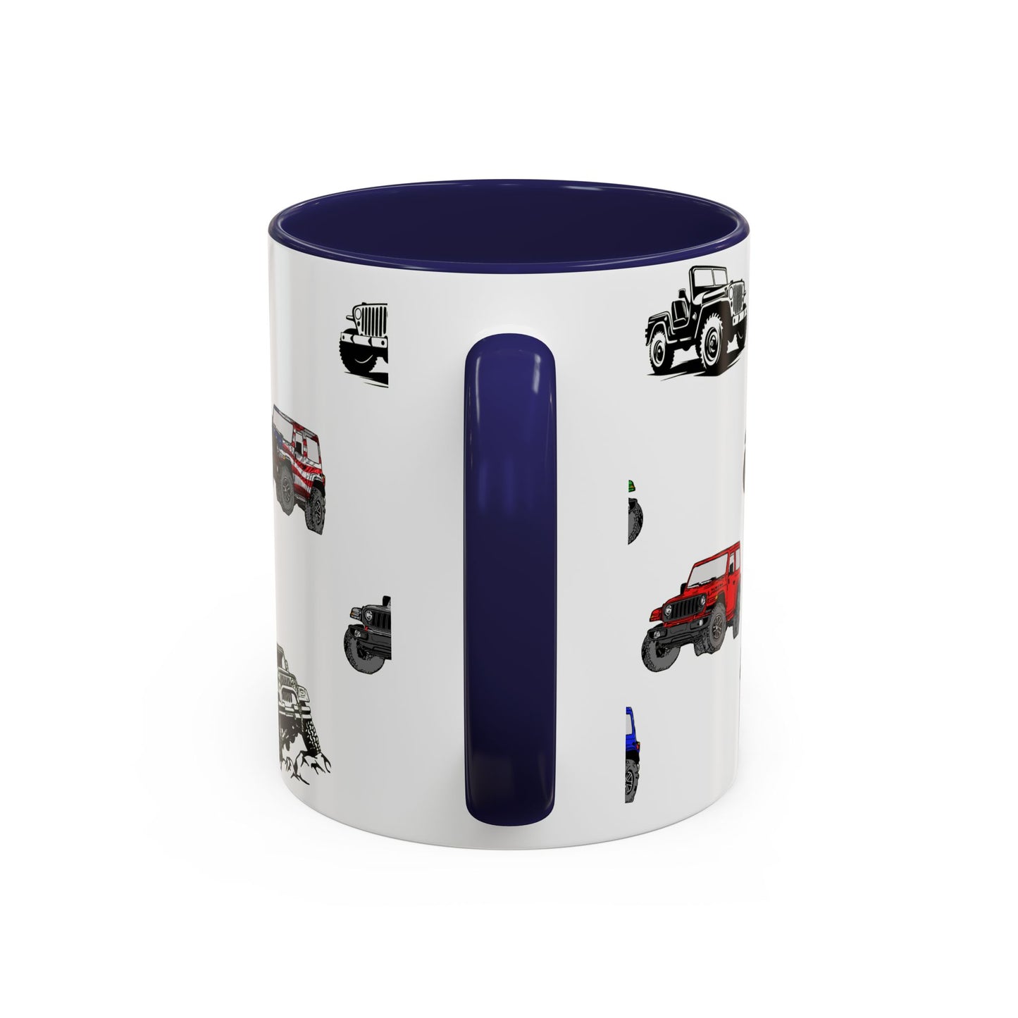 American 4x4 offroader Mug, Perfect for Coffee Lovers, Unique Gift Idea, Colorful Tea Cup, Vehicle Enthusiast Present, 11oz 15oz