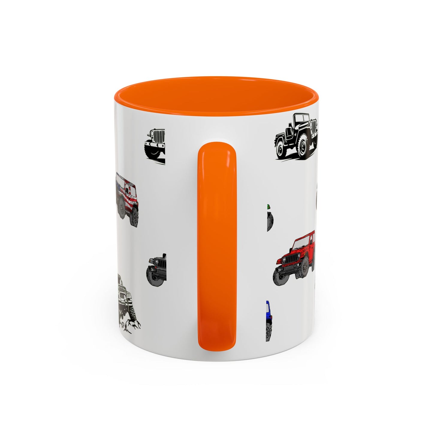 American 4x4 offroader Mug, Perfect for Coffee Lovers, Unique Gift Idea, Colorful Tea Cup, Vehicle Enthusiast Present, 11oz 15oz