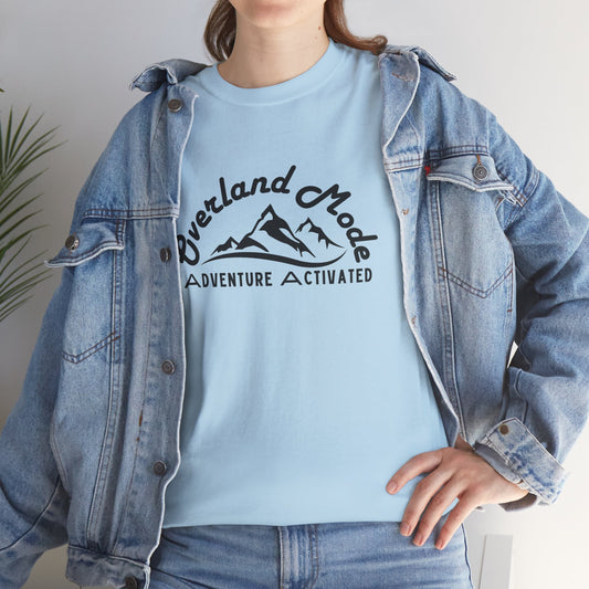 Adventure Mode Unisex Tee, Overland T-Shirt, Outdoor Exploration Shirt, Travel Lover Gift, Wanderlust Top - Light
