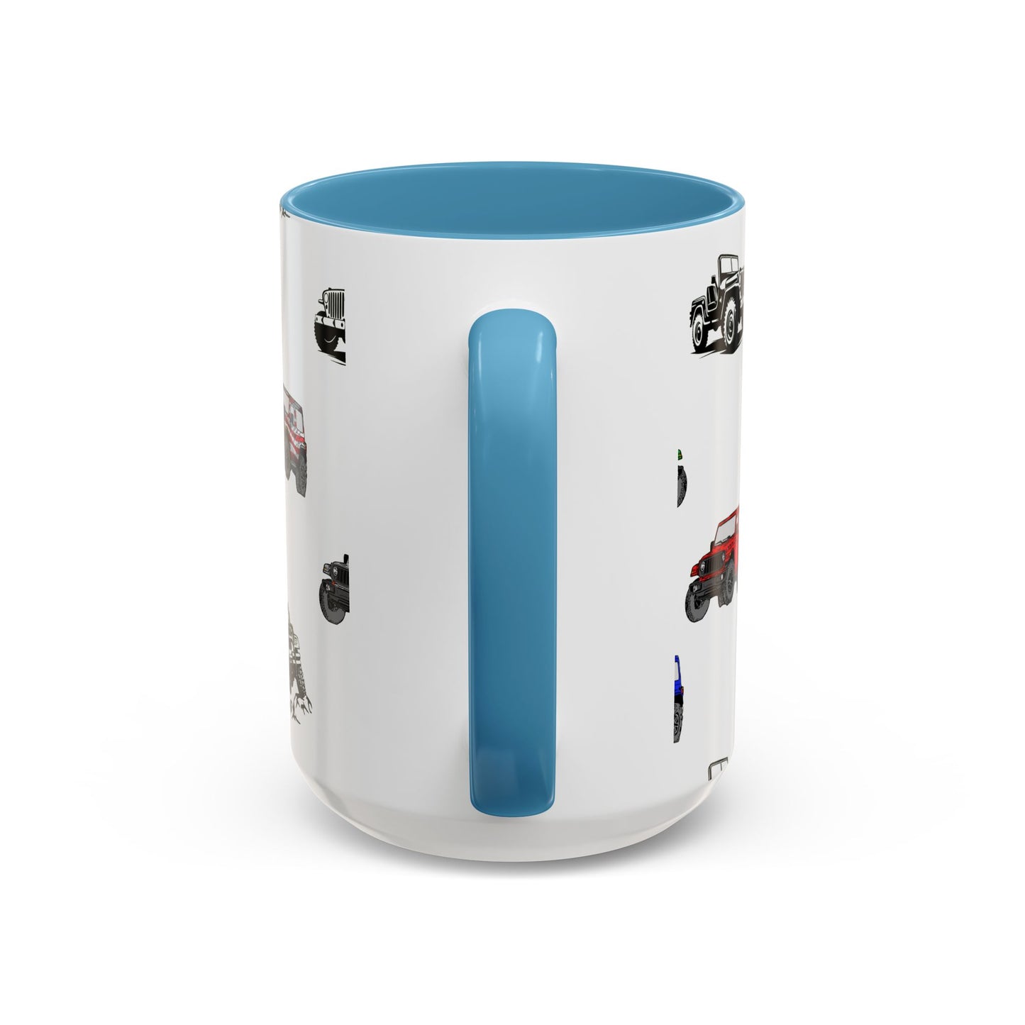 American 4x4 offroader Mug, Perfect for Coffee Lovers, Unique Gift Idea, Colorful Tea Cup, Vehicle Enthusiast Present, 11oz 15oz