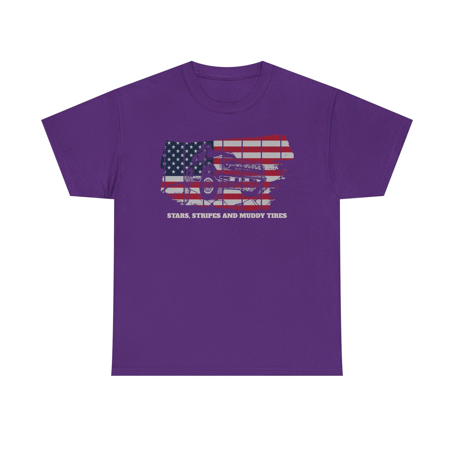 Ford Bronco Heritage US Flag T-Shirt, Patriotic Tee, American Flag Shirt, Jeep Lover Gift, Off-Roading Apparel, 4th of July Clothing