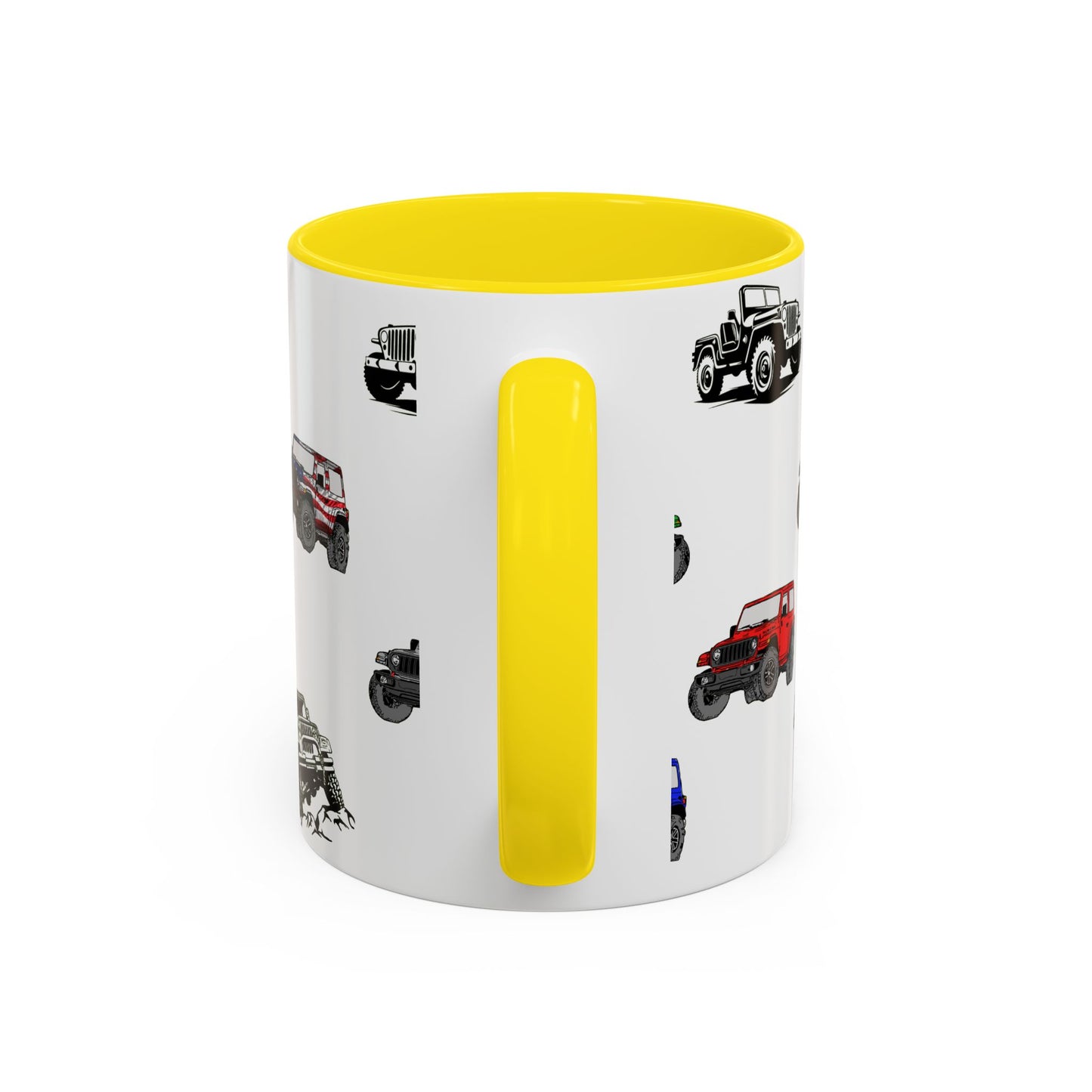 American 4x4 offroader Mug, Perfect for Coffee Lovers, Unique Gift Idea, Colorful Tea Cup, Vehicle Enthusiast Present, 11oz 15oz