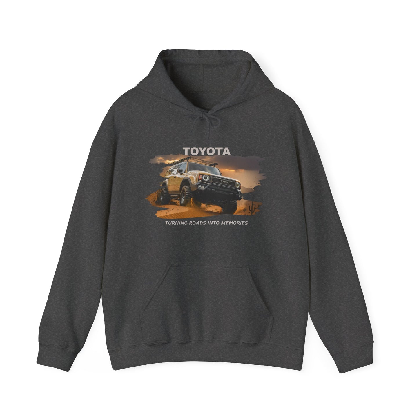 Toyota Overland Hoodie | Off road adventure jumper | 4x4 clothing | Landcruiser Prado |Unisex Heavy Blend™ Hooded Sweatshirt