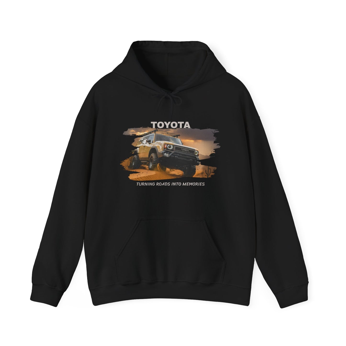 Toyota Overland Hoodie | Off road adventure jumper | 4x4 clothing | Landcruiser Prado |Unisex Heavy Blend™ Hooded Sweatshirt