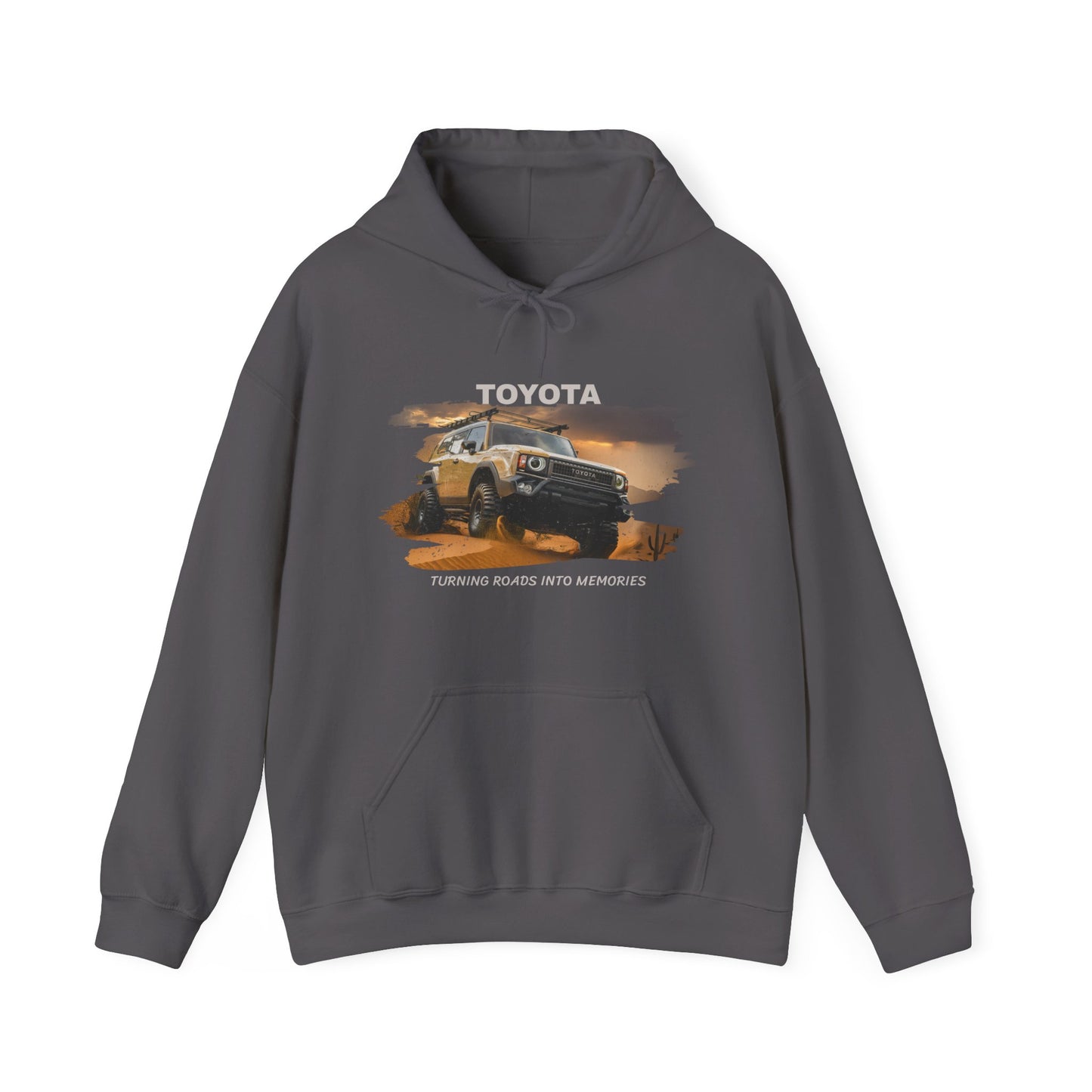 Toyota Overland Hoodie | Off road adventure jumper | 4x4 clothing | Landcruiser Prado |Unisex Heavy Blend™ Hooded Sweatshirt