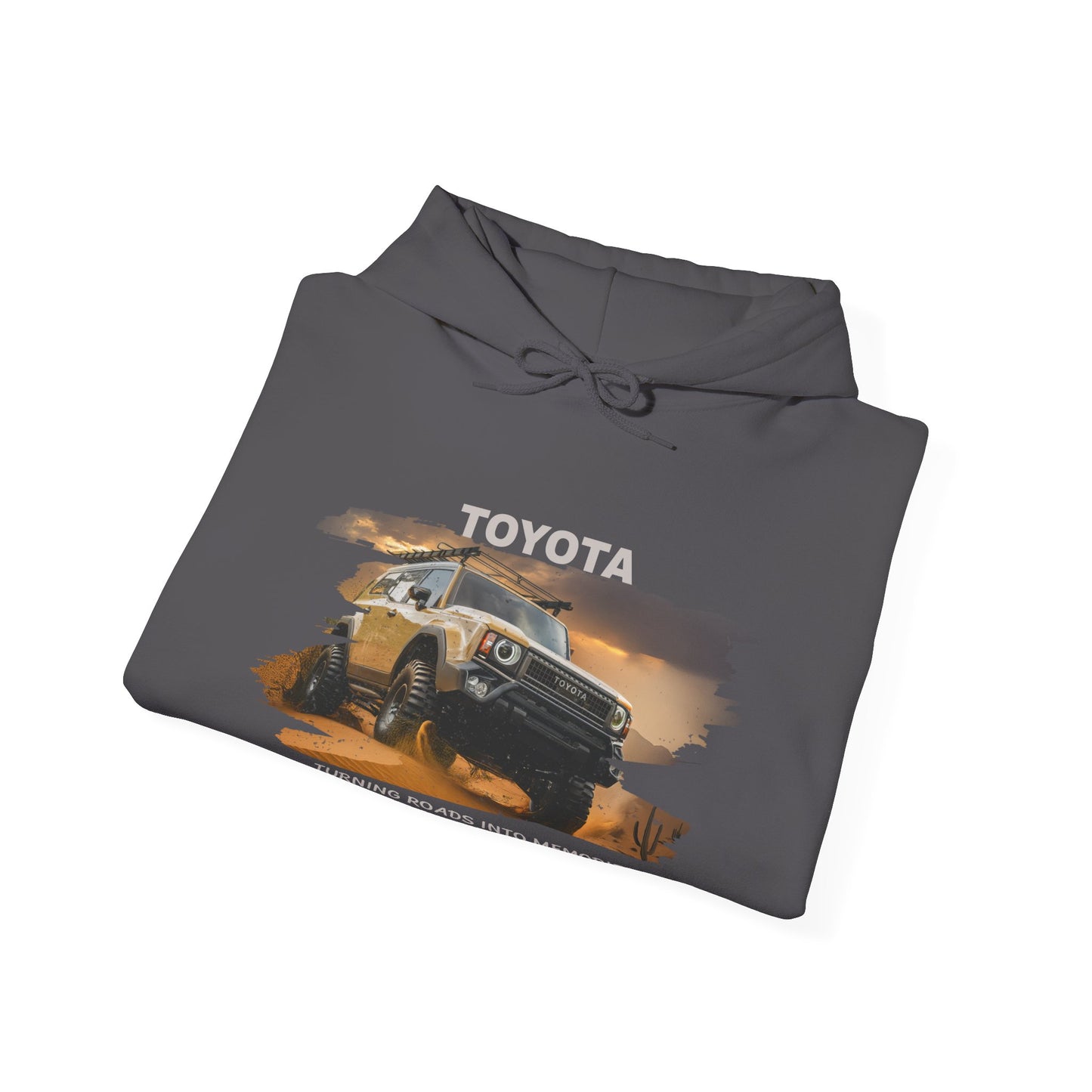 Toyota Overland Hoodie | Off road adventure jumper | 4x4 clothing | Landcruiser Prado |Unisex Heavy Blend™ Hooded Sweatshirt