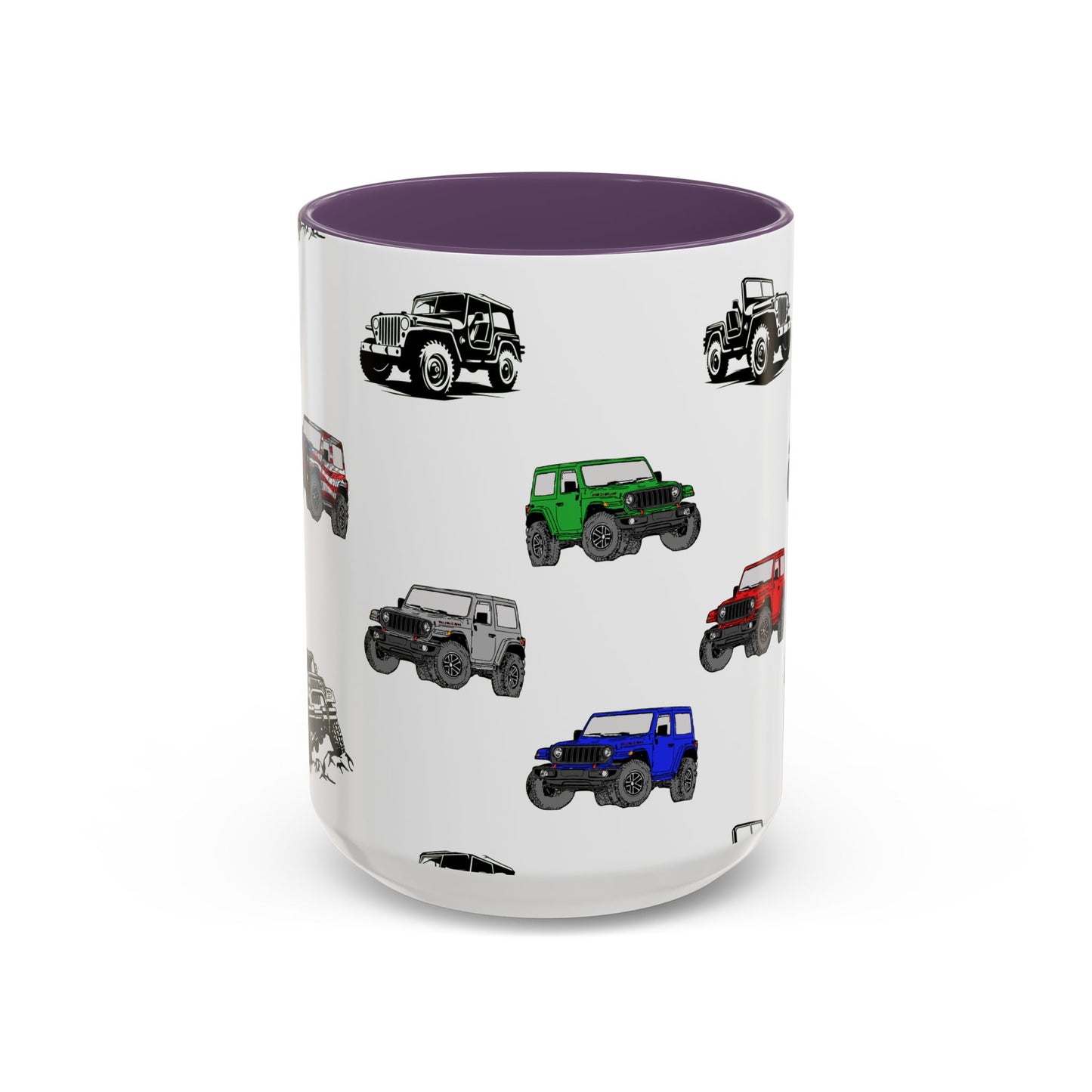 American 4x4 offroader Mug, Perfect for Coffee Lovers, Unique Gift Idea, Colorful Tea Cup, Vehicle Enthusiast Present, 11oz 15oz